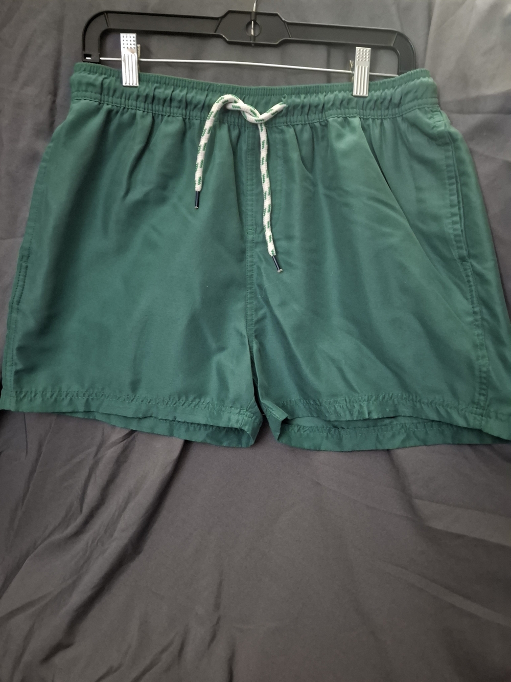 B collection Green Drawstring Swim Shorts Size M